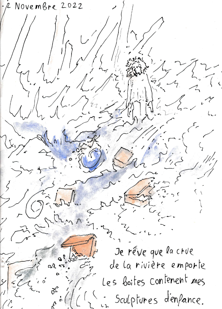 un dessin de rêve de François Monthoux