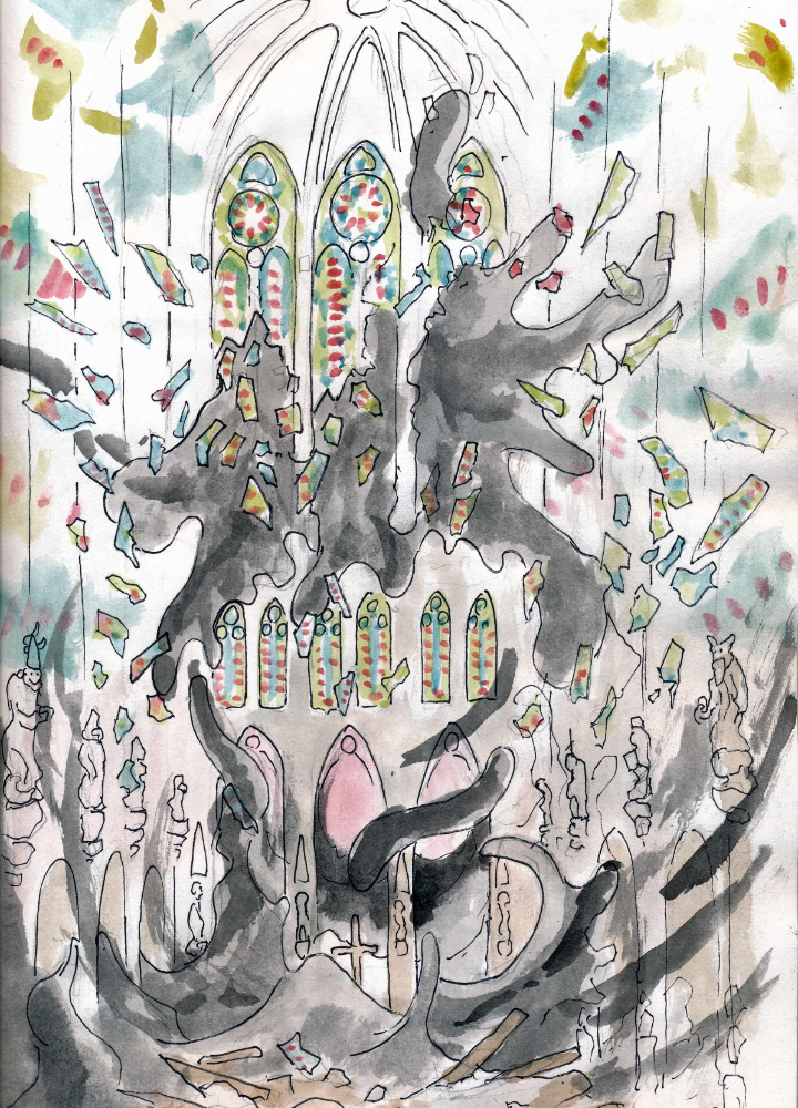 un dessin de rêve de François Monthoux