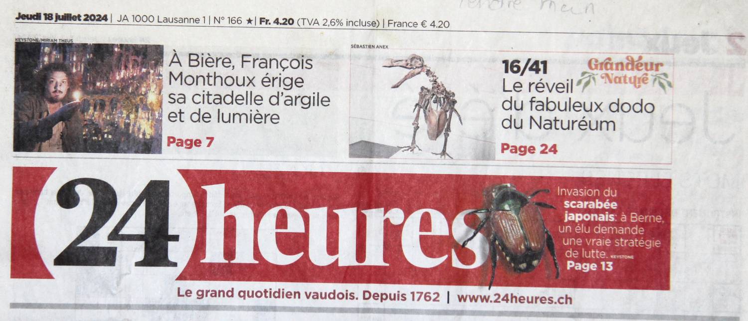 un dessin de François Monthoux