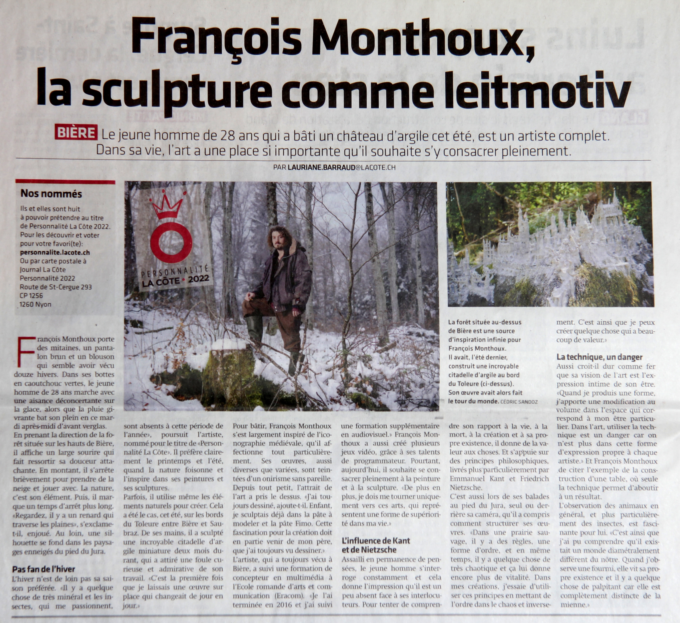 un dessin de François Monthoux