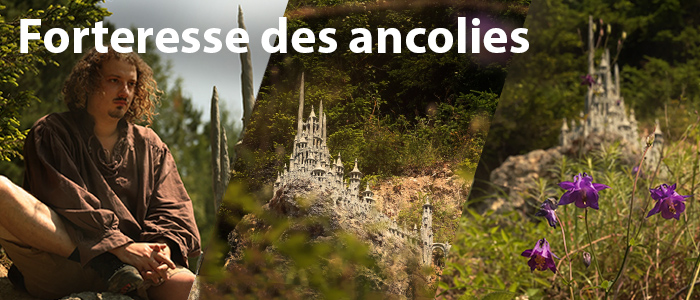 le chateau d'argil de françois monthoux a la forteresse des ancolies