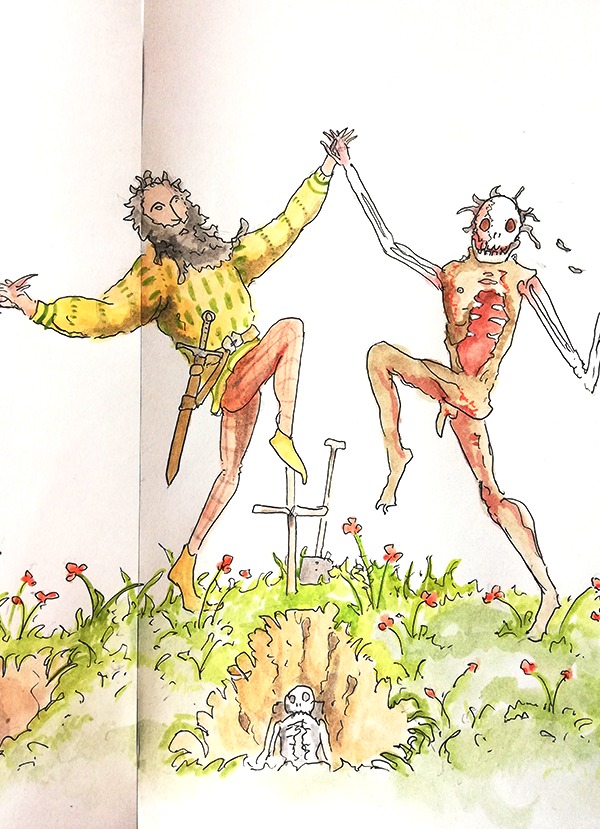 un dessin de François Monthoux