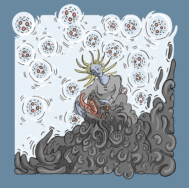 un dessin de François Monthoux
