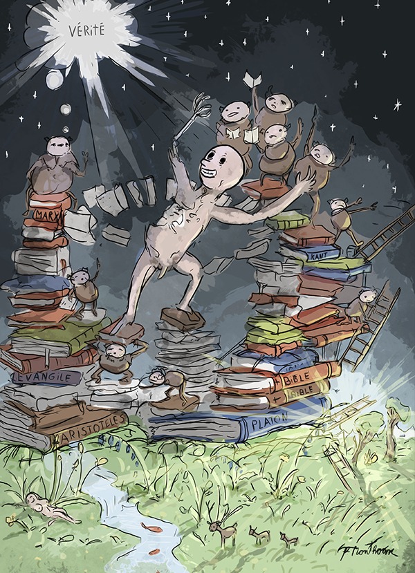 un dessin de François Monthoux