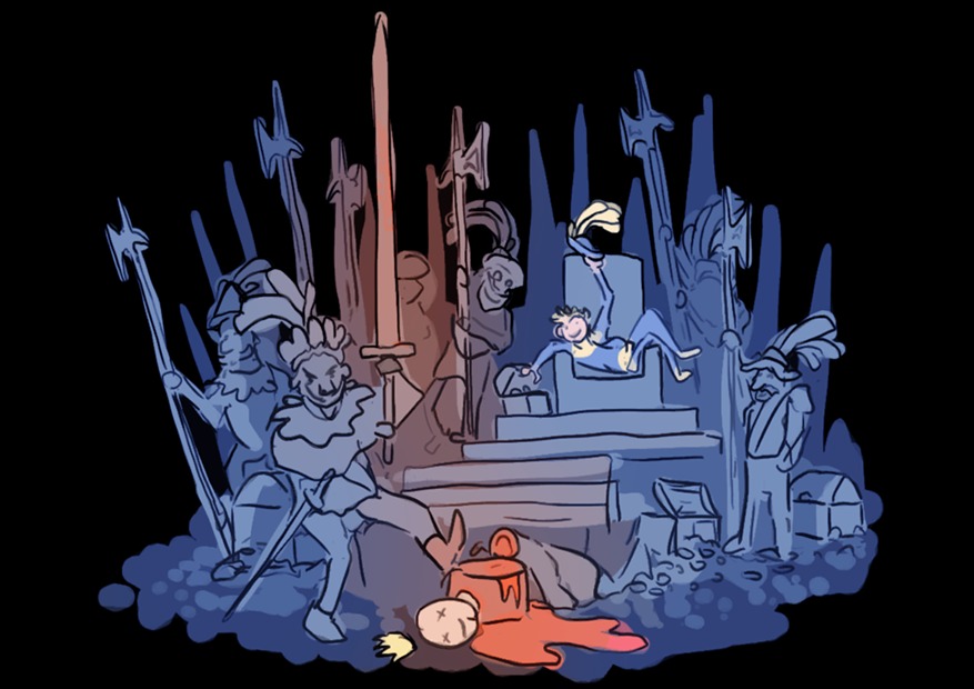 un dessin de François Monthoux